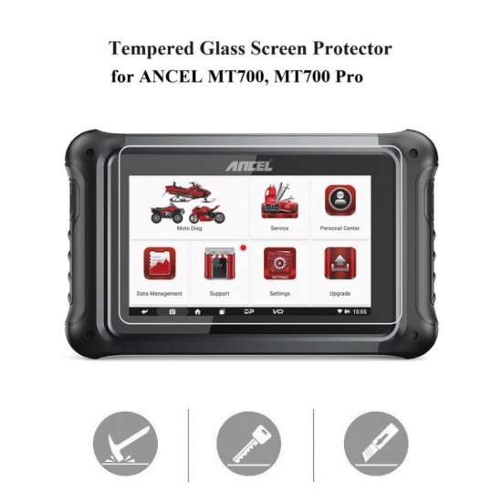 Tempered Glass Screen Protector for ANCEL MT700 MT700Pro